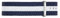 Daniel Wellington Classic Strap 18mm Fabric (Polyester) Silver