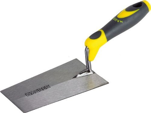 Cazzuolino Punta Quadra 120 mm Manico in Gomma Maurer