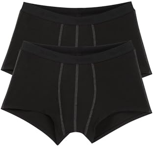 Sloggi Mens 2 Pack 24/7 Basic Natural Cotton Hipster Shorts