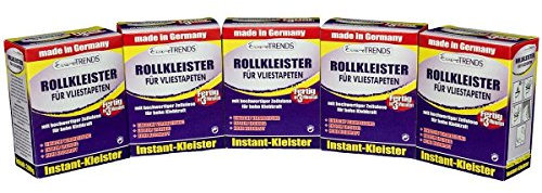 Unbekannt Vlieskleister - Rollkleister Vlies-Spezialkleister, 5 Liter, Transparent, Synthetisches Kautschuk, für Vliesmaterialien und poröse Oberflächen