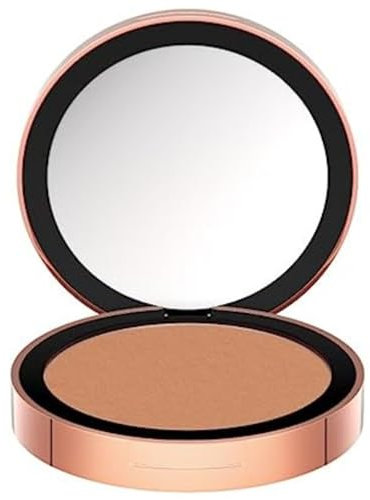 M. Asam MAGIC FINISH Satin Compact Powder Beige (9g) - Seidiges Puder Make-up mit Vitamin E & Hyaluron, perfektes Finish, talkfrei, vegan, ideal für Contouring & Makeup