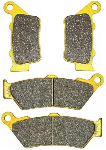Master Chen Front Rear Brake Pads for Indian Scout 2017 2018 2019 2020 2021 2022 2023 - Scout Sixty 2017-2023 - Scout Bobber 2019-2023 FA209 FA213 Brakes MC0502