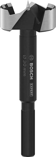 Bosch 1x Broca Forstner EXPERT Wood (para Madera blanda, Madera dura, Ø 30,00 mm, Professional Accesorios Taladro)