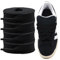 Shecret Cordones Gruesos para Adidas Campus 00s, Pack de 2 Pares, Cordones Planos Anchos de 15mm, Cordones de Reemplazo para Zapatillas - Negro