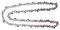 QUNFD 2 Pieces 16 Size Chainsaw Chains 3/8 .058 60 Drive Link Full Chisel Saw Chains Fit for Gasoline Chainsaw