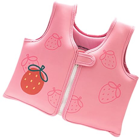 Chaleco de natación para niños | Chaqueta Flotante de 12,99 Pulgadas | Nylon Poliéster Chaqueta de natación para niños pequeños | Flotación Entrenamiento Flotación Aid Chaleco para Niñas para