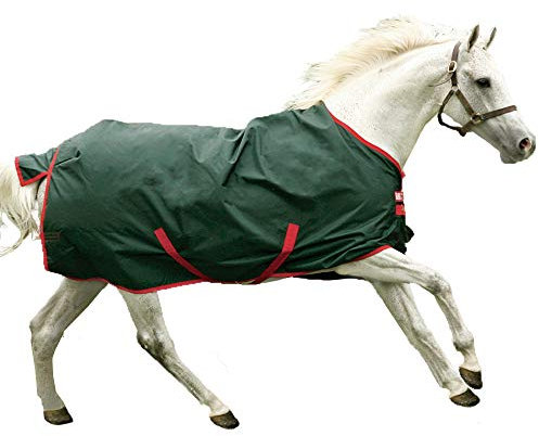 Horseware Rambo Original - Winterdecke oder Regendecke 155cm ohne Füllung green/red