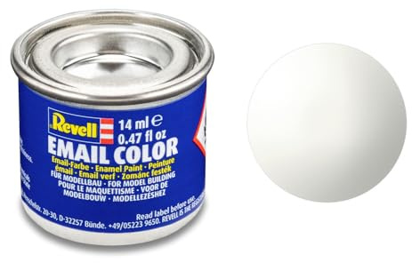 Revell Emaille-Farbe, 14 ml, Weiß glänzend