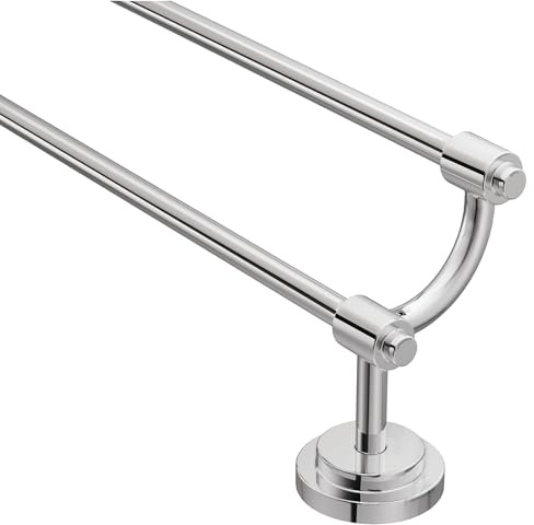 Moen DN0722CH Iso 24-Inch Double Towel Bar, Chrome
