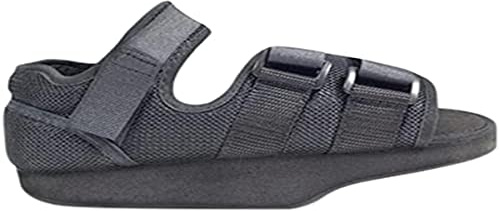 Zapato post-quirurgico en talo , con velcro , negro , Talla L (40-42) , Emo