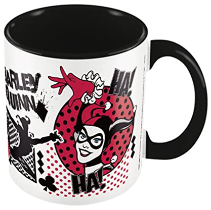 DC Comics MGC25838 Tasse aus Keramik, 11oz, 315 ml (Harley Quinn)