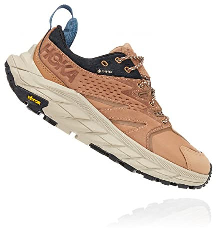 HOKA Unisex Anacapa Low GTX Women's Wanderschuh, Tiger S Eye Black, 38 2/3 EU