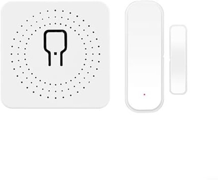 SPORTARC für Tuya WiFi Garagentor Fernbedienung, Smart WiFi Garagentoröffner, Drahtlose Tür Magnetischer Intelligenter Detektor App Steuerung