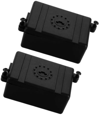 NAMOARLY 2pcs Rc Car Plastic Receiver Box Sealed Case for Rc Crawler Outdoor Storage Box