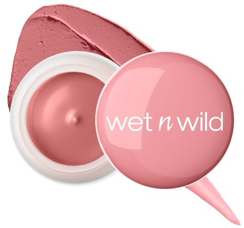 Wet n Wild, Mother Fluffer Cloud Cream Blush, Blurrad Matt Finish, Lätt Textur Med Kräm-Till-Puder-Formula För En Naturlig Rodnad, Byggbar Och Lätt Att Blanda, Rose The Roof