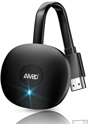 Adaptateur HDMI sans Fil, DRYMOKINI HD sans Fil Dongle,Miracast Wireless WiFi Dongle für TV, Cast Von Android/OS/Windows/Mac OS, PC, Téléphone, Tablette Auf PC/HDTV/Moniteur/Projecteur 16