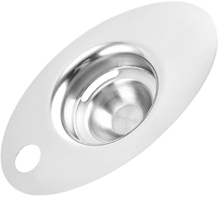Separatore per Tuorlo D'uovo Professionale in Acciaio Inox, bianco filtro food grade uovo separatore uovo, Strumento Cucina Separa Albume Separare Tuorli e Albumi, Cooking/Baker Tool