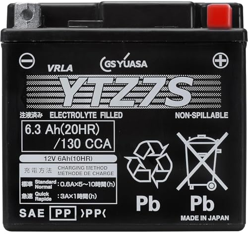 YUASA Batterie YTZ 7 S wartungsfrei(AGM) Fantic HP-WILD 300 Bj.: 2003-2005