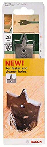 Bosch DIY Flachfräsbohrer Self Cut mit 1/4-Sechskantschaft (Ø 28 mm)