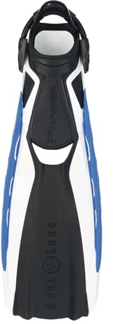 AQUALUNG Unisex-Adult PHAZER Fins, Weiß und Blau, L