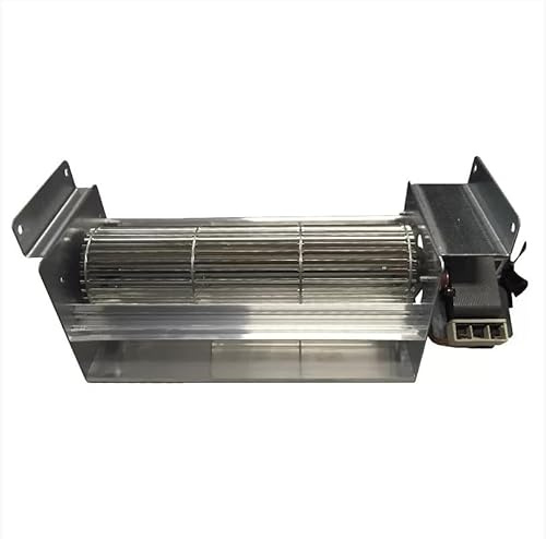 Ventilateur tangentiel, longueur totale : 390 mm, dimensions de la buse : 304 x 40 mm, pour poêle à granulés CADEL, EDILKAMIN