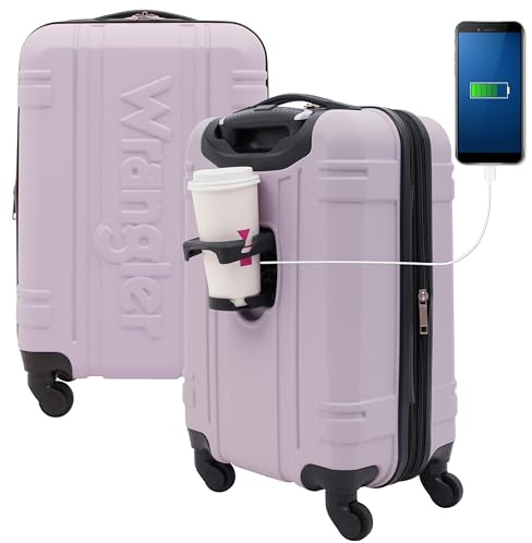Wrangler 20 Astral Hardside Carry-On Luggage, Lilac