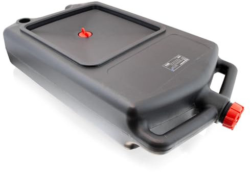 BITUXX Universal Auffangwanne Ölauffangwanne Mehrzweckwanne Ölauffangbehälter Ölwanne Öl Wechsel laugen- und säurefest tragbar 10 L