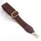 Dunkel braun Taschengurt 3.8cm Breit Taschengurte zum Wechseln Taschenband Schulterriemen Schultergurt für Taschen Trageriemen Taschenriemen Handtaschen Gurt