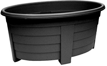 Grosvenor Oval Planter 55cm Ebony