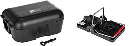 Köder-Discount: Kit économique de contrôle des Rats avec piège à Pression