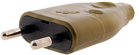 Fiche mâle 2P 6A - or - Zenitech