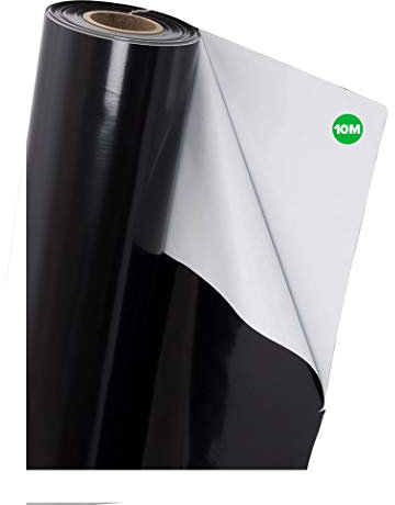BLACK and WHITE Mylar reflective sheeting film roll hydroponics grow kit 2 x 10m