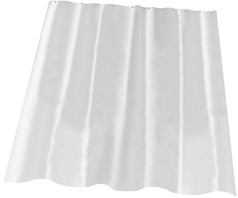 WESIEVYA Cortina De Ducha Peva para Baño Diseño Simple y Elegante como Cortina De Separación Húmedos