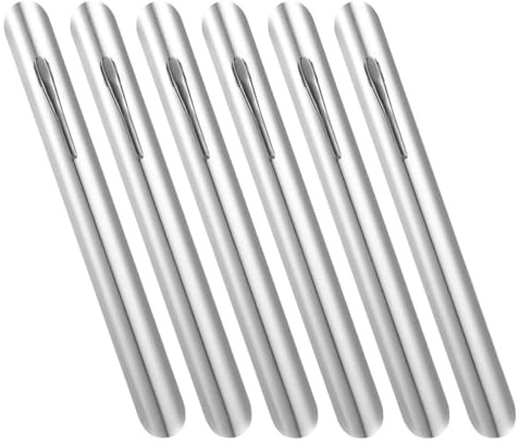 Angoily Raschietti per Briciole in Acciaio Inossidabile 6 Pezzi Manico Ergonomico Resistenti alla Deformazione per Ristoranti e Uso Domestico