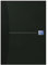 Oxford gebundenes Buch A4 kariert 192 Seiten, smart black/schwarz