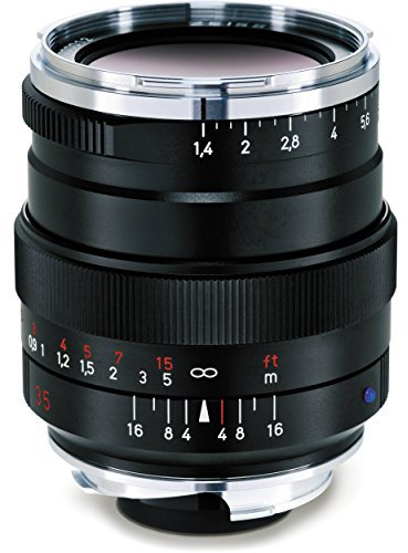 ZEISS Ikon Biogon T ZM 2.8/21 Super Wide-Angle Camera Lens for Leica M-Mount Rangefinder Cameras, Black