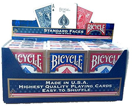 Bicycle Rider Back Poker Playing Cards - 1 Dozen 12 decks Radfahrer zurück Poker Spielkarten - ein Dutzend zwölf Decks