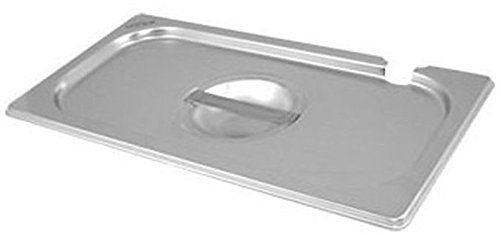 Stainless Steel 1/3 Gastronorm Container Pan Notched Lid, Bain Marie, Gastro Food