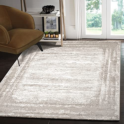 SANAT Teppiche für Wohnzimmer - Harmony - Kurzflor Teppich, Geeignet für Flur, Esszimmer, Schlafzimmer, Küche und Kinderzimmer Öko-Tex 100 Zertifizier - Natürlich-Beige, 80X300 cm