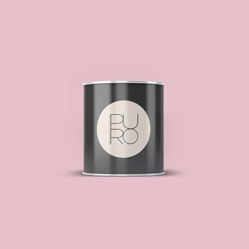 BRICOFLOR Rosa Wandfarbe für Kinderzimmer und Schlafzimmer Dispersionsfarbe matt für Wand und Decke Premium Farbe hoch deckend