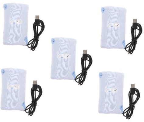 VICASKY 5pièces Réchauffeur Portable De Bouteille De Lait Usb Pour Nourrissons De Conservation De Chaleur Pratique Déplacement Compatible Avec Toutes Bouteilles