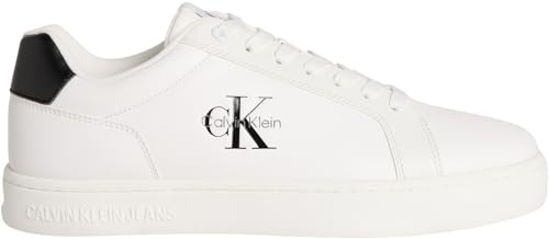 Calvin Klein Baskets Homme Classic Mono en Cuir