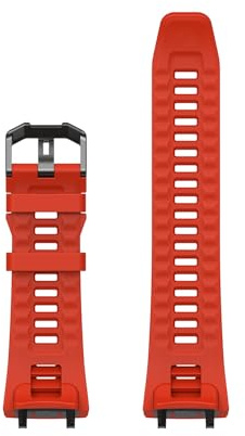 Amazfit Officiellt Smartwatch-ersättningsband T-Rex 3, sportband 22 mm flytande silikonarmband armband för män kvinnor, lava, Lava, En Storlek