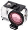 Gadpiparty Efficient Waterproof Camera Case Compact and Sturdy Shell for Digital Cameras Cold Shoe Mounts and Pink Filter