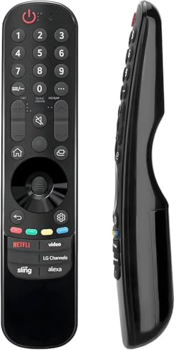 Sostituzione per LG TV Remote, per tutti 2019-2024 LG Telecomando per Smart TV, Compatibile con MR20/21/22/23/24GA Magic Remote (NO Voce NO Funzione puntatore)
