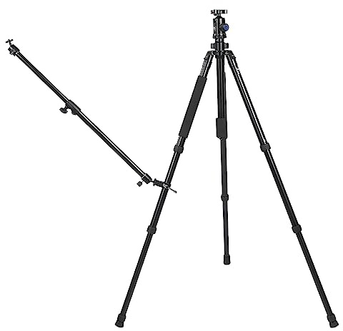 Ausla Varilla de Trípode de Soporte, Varilla Deslizante de Vídeo de Aleación de Aluminio, Rotación de 360 ​​Grados, de Abrazadera Ajustable de 10 Cm a 50 Cm para Fotógrafos
