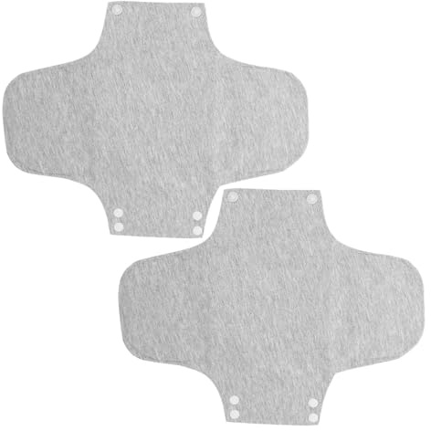 ULDIGI Protectores Diarios Lavables Algodón 2 Unidades Ultrafinos 22x28 Cm para Mujeres Nuevas Madres Cuidado Postnatal