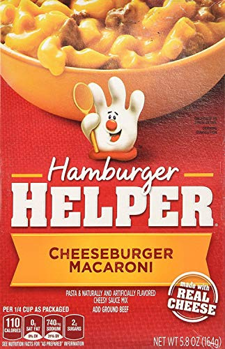 Hamburger Helper Cheeseburger Macaroni 164-Gram