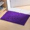 YIQI Shaggy-Teppich aus Chenille-Mikrofaser, weich und bequem, wasserabsorbierend, rutschfest, dick, für Badezimmer (60 x 40 cm, Violett)