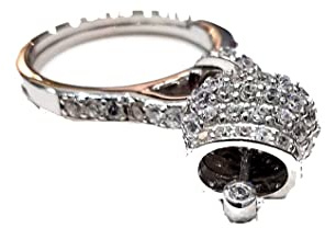 Anello campanella in argento 925
